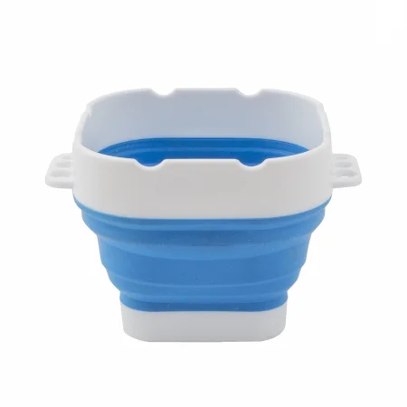 Стакан для воды БЕЛЫЕ НОЧИ складной, диаметр 9.8 см, высота 8 см, синий NP-2491421817