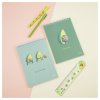Блокнот А5 60л. на гребне MESHU "Avocadreams", пластиковая обложка RE-MS_48667