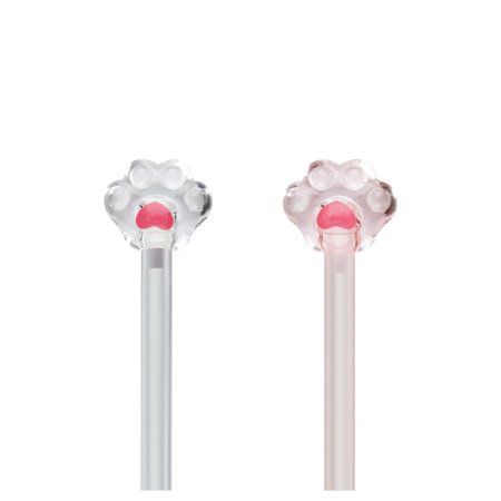 Ручка шариковая MESHU "Crystal Paw" синяя, 0,7 мм, корпус ассорти, с топпером RE-MS_02910