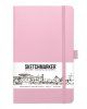 Блокнот для зарисовок SKETCHMARKER 140 г/м2 13 x 21 см 80 л, твердая обложка, Розовый MP2315003SM