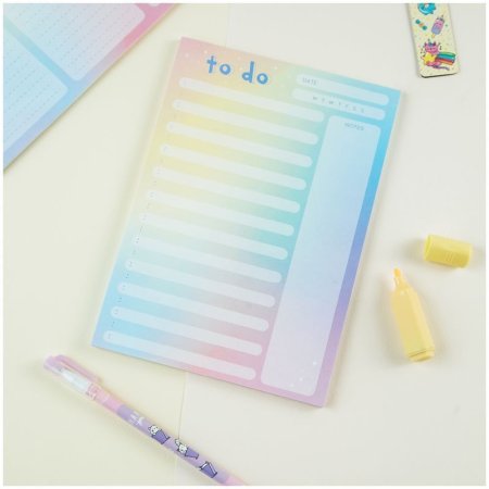 Блок для записей (To Do list) MESHU "Candy color" А5 14.8 x 21 см 50л. склейке RE-MS_46567