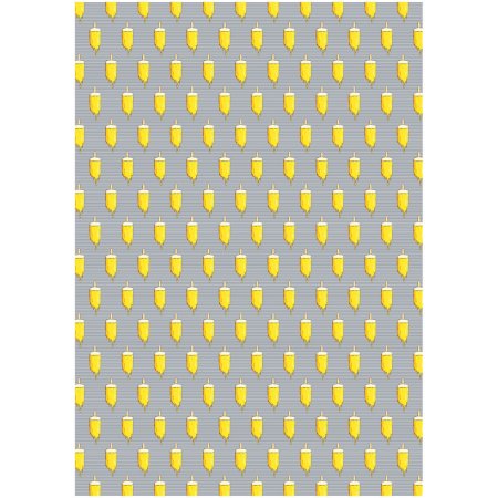 Упаковочная бумага глянцевая MESHU "Мороженое" 1л. 70 x 100 см 80 г/м2 RE-MS_53469