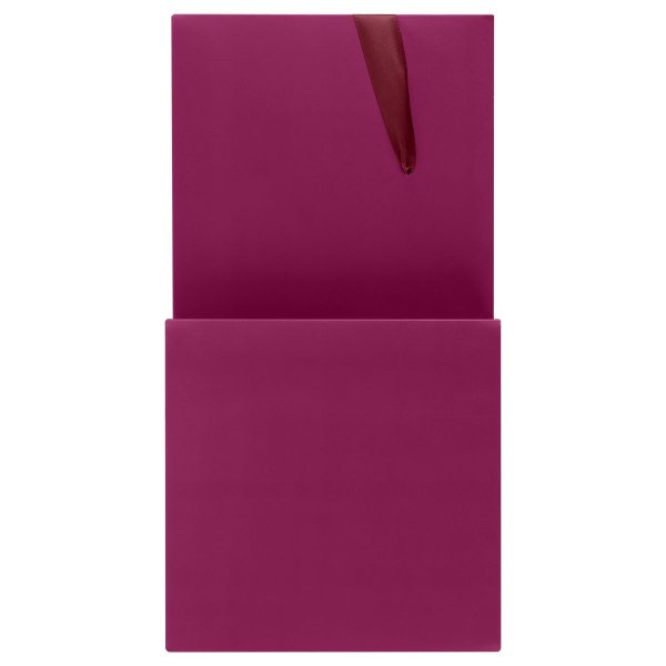 Коробка складная подарочная MESHU "Persian Red", (15*15*15см), с лентой RE-MS_54178