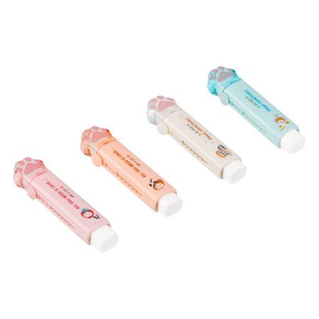 Ластик MESHU "Cat Paw" 93 x 28 x 17 мм, термопластичная резина, пластиковый футляр RE-MS_54912