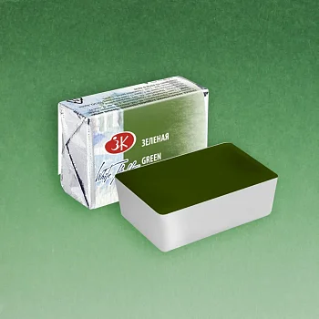 Акварель БЕЛЫЕ НОЧИ кювета 2.5 мл, 725 Зеленая NP-1911725