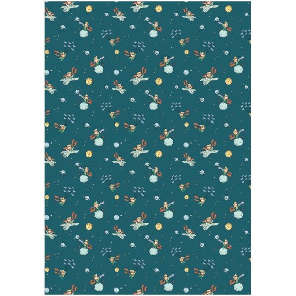 Упаковочная бумага глянцевая MESHU "Мир техники" 1л. 70 x 100 см 80 г/м2, ассорти RE-MS_53488