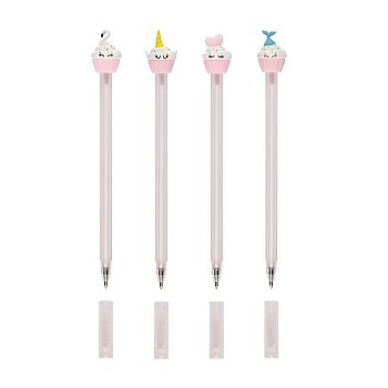 Ручка шариковая MESHU "Small Princess Cake" синяя, 0.7 мм, корпус ассорти, с топпером RE-MS_02637