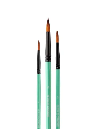 Набор кистей СТИХИЯ 3 шт круглые №2, 5, 8 MPST05002