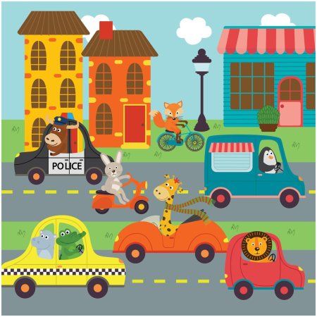 Пазл ТРИ СОВЫ 16 maxi "Кто куда спешит?" RE-ПК16М_54497