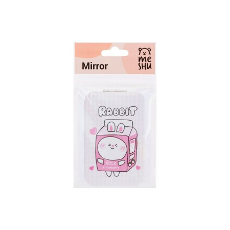 Зеркальце карманное складное MESHU "Milk rabbit" RE-MS_52713