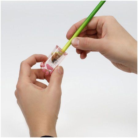 Точилка пластиковая MESHU "Say Meow" 1 отверстие, контейнер, ассорти RE-SH_41272