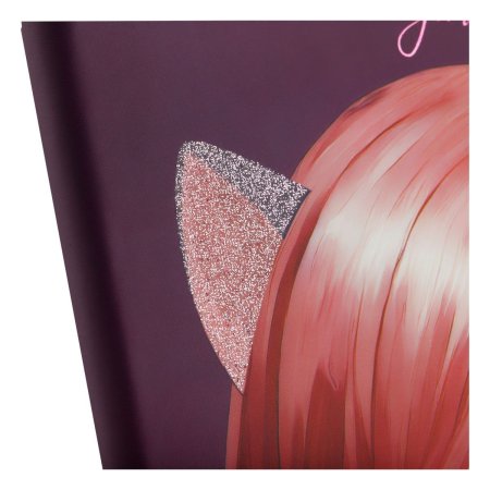 Ежедневник недатированный А5 136л. MESHU "Find your way. Pink" кожзам, закл с подвеской RE-MS_53610