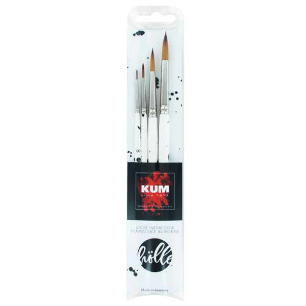 Набор кистей KUM Frau Holle (Memory Point №00, 2, 6, 8) KUM-5143716