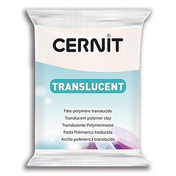 Пластика полимерная запекаемая CERNIT Translucent прозрачная 56 г (005 прозрачный) RH-CE0920056005
