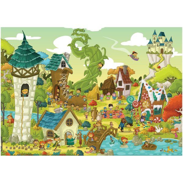 Пазл ТРИ СОВЫ 500 "Сказочный мир" RE-ПК500_54650