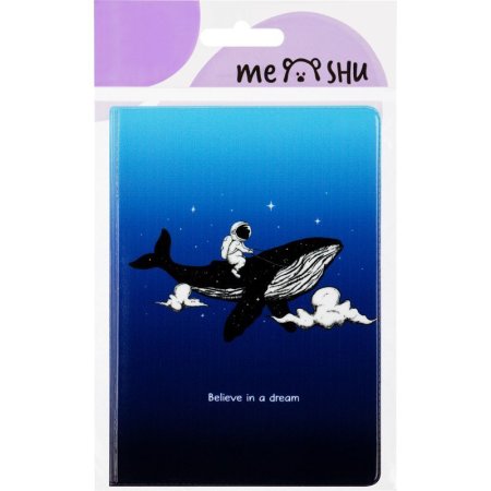 Обложка для паспорта MESHU "Space" ПВХ, 2 кармана RE-MS_47048