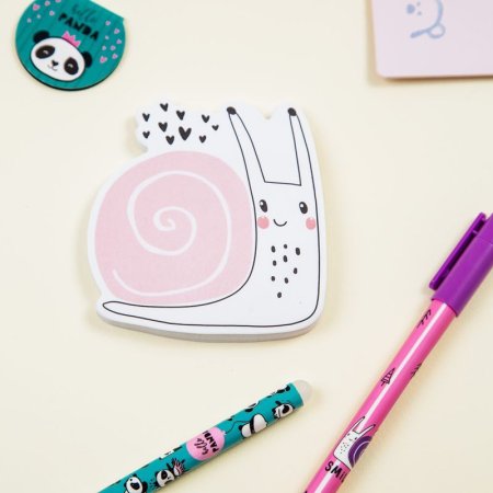 Самоклеящийся блок фигурный MESHU "Cute friends" 50л, европодвес RE-MS_87699