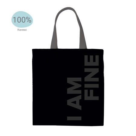 Сумка-шоппер MESHU "Fine" 33 x 40 см, канвас RE-MS_50134