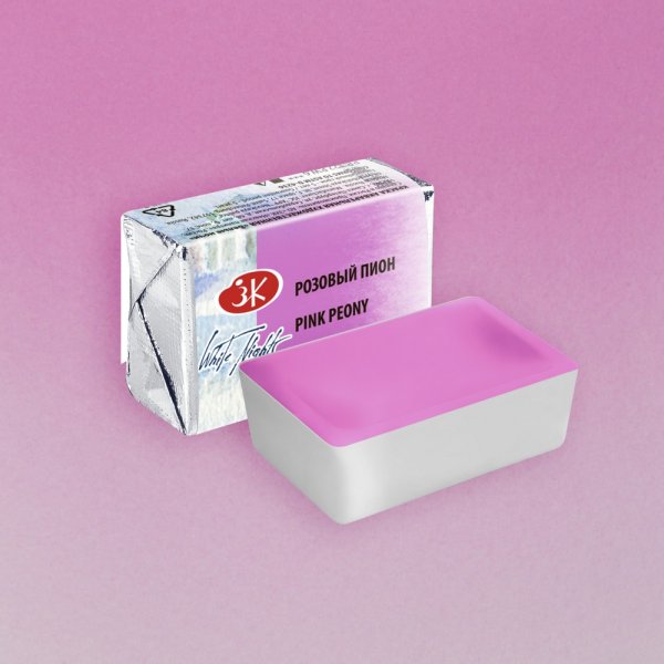 Акварель БЕЛЫЕ НОЧИ кювета 2.5 мл, 366 Розовый пион NP-1911366