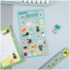 Наклейки бумажные MESHU "Juicy cats" 12 x 21 см, 32 накл, европодвес RE-MS_41643
