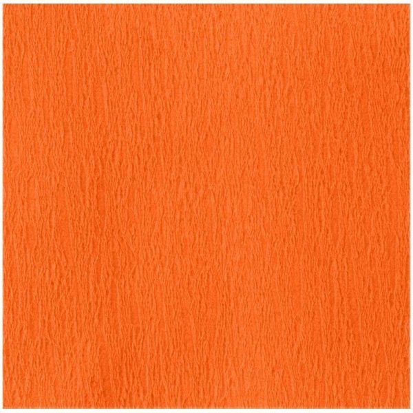 Бумага крепированная ТРИ СОВЫ 50 x 250 см 32 г/м2 оранжевая, в рулоне, пакет с европодвесом RE-CR_43955