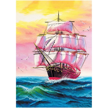 Пазл ТРИ СОВЫ 500 "Белые паруса" RE-ПК500_54648