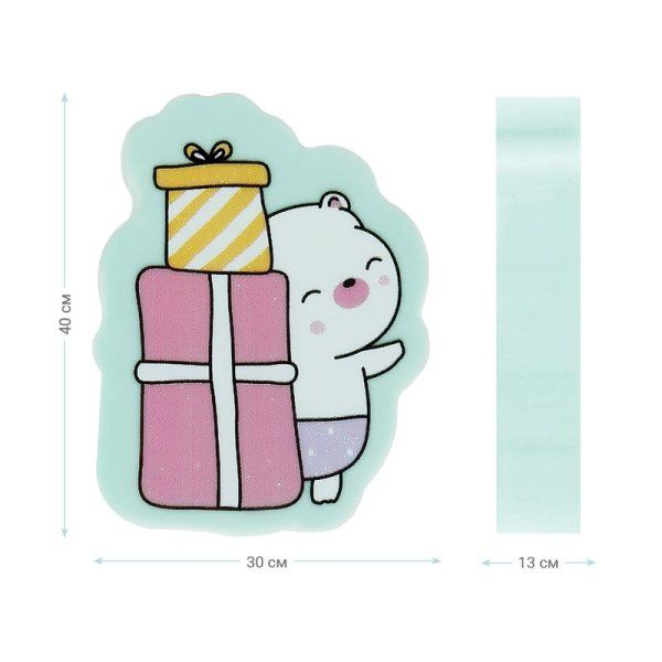 Ластик MESHU "Сute" фигурный 40 x 30 x 13 мм, термопластичная резина RE-MS_45594