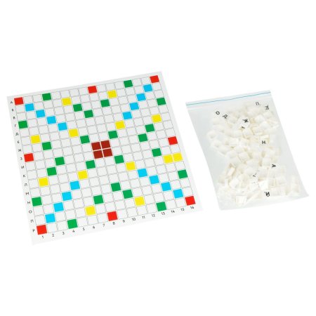 Настольная игра: ТРИ СОВЫ "Словодел" 27 x 27 см, картонная коробка RE-НИ_54127