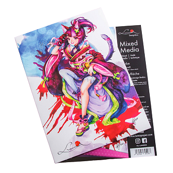 Блок бумаги для смешанных техник LUMA Mixed Media 300 г/м2 A3 12 л LU002002