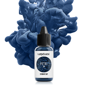 Чернила для петри Kamenskaya Ink 15 мл 28 Грозовое небо K-00-00000470