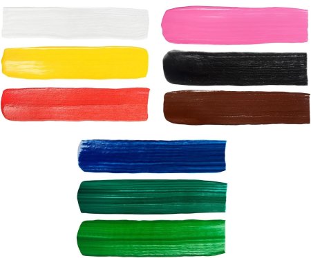 Набор акриловых красок DECOLA глянцевые 9 шт х 20 мл, картон NP-2941115