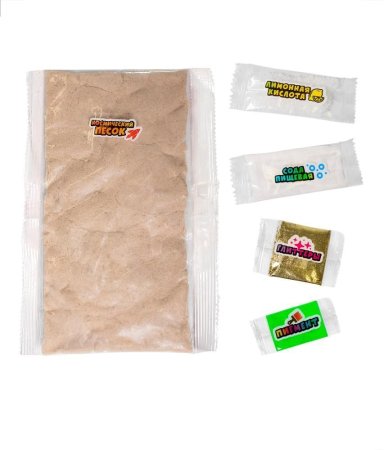 Набор для опытов "Вулкан" 160 г зеленый + космический песок песочный AS-KP1006VN