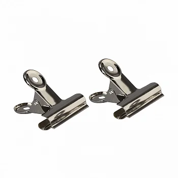 Набор зажимов для бумаги СОНЕТ металл, 75 мм, 2 штуки NP-2421292165