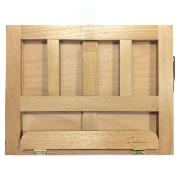 Мольберт настольный малый СОНЕТ №8 34 x 26 x 5 (28) см, с ящиком для кистей и красок, бук NP-1591266-8