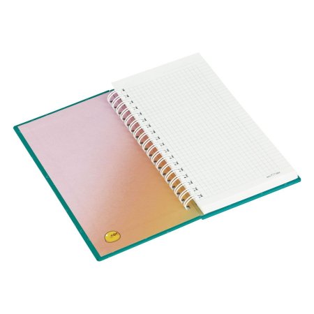 Записная книжка 95 x 175 мм 96л. MESHU "My cute day" на гребне, мат. ламинация, твердая обложка, выб. УФ-лак RE-MS_52919