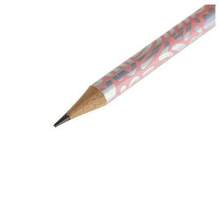 Карандаш ч/г MESHU "Hologram", HB, заточен., c фольгированием, стразы на топе, без ластика, ассорти, туба RE-MS_47376