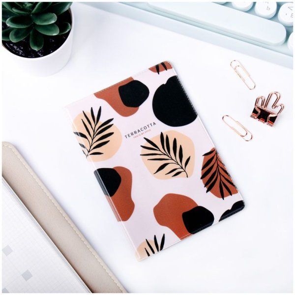 Обложка для паспорта MESHU "Terracotta" ПВХ, 2 кармана RE-MS_34155