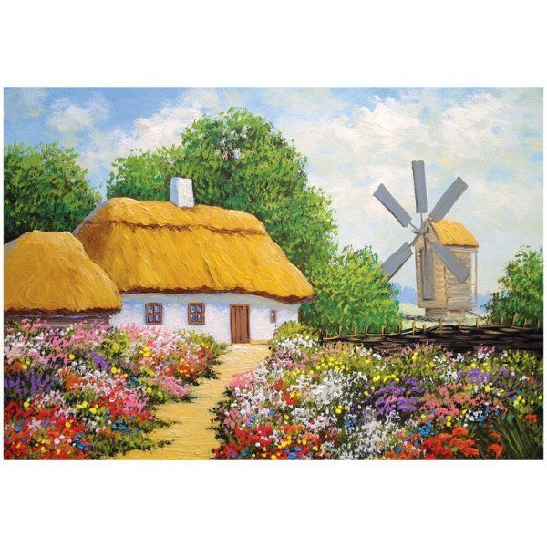 Пазл ТРИ СОВЫ 500 "Сельские угодья" RE-ПК500_48362