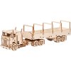 Конструктор деревянный ТРИ СОВЫ "Тягач с прицепом" 25 x 5.8 x 6.7 см, 190 деталей, картонная коробка RE-ДКНС019