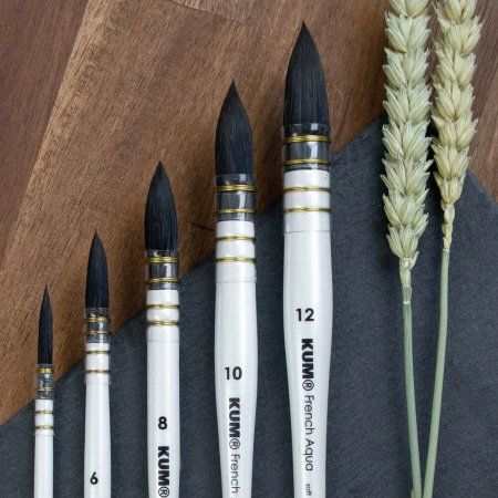 Кисть круглая KUM French Aqua синтетика №6 KUM-5144111