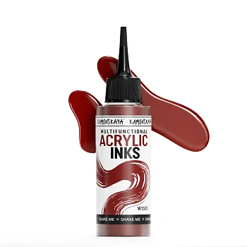 Чернила акриловые Kamenskaya Ink 100 мл W1555 Красное дерево K-00-00000854