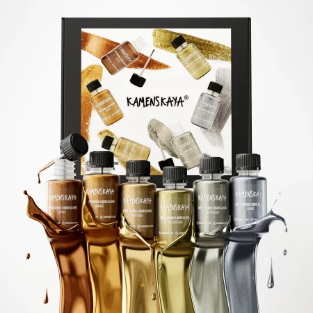 Жидкая поталь Kamenskaya Ink 20 мл Бронза K-00-00000431